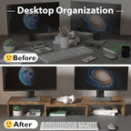 BONTEC Dual Monitor Stand Riser - Image 2
