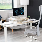 VIVO 26 inch Desk Converter, K Series, Height Adjustable Sit to Stand Riser - Image 2