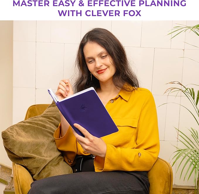 Clever Fox Dated Planner 2026-2027 – Weekly Life Planner Notebook - Image 2