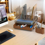 Simple Houseware Mesh Desk Organizer - Image 7