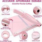 Paper Cutter, Paper Trimmer12" Cutting Length Heavy Duty Guillotine Paper Slicer - Image 4