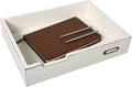 MyGift Rustic Wood Desktop Drawer-Style Stackable Document Letter Tray by MyGiftHome