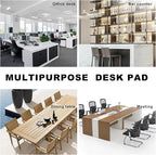 CENNBIE Leather Desk Pad Large, Extended Non-Slip Mouse Pad, Waterproof PU - Image 6