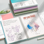 EMSHOI A4 Spiral Dotted Notebook, 11.2”x8.27” 300 Pages Bullet Dot Grid Journal - Image 5