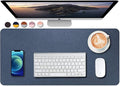 SUJAYU Dual Sided PU Leather Desk Pad, Mouse Pad, Office Desk Mat, Non-Slip by SUJAYU
