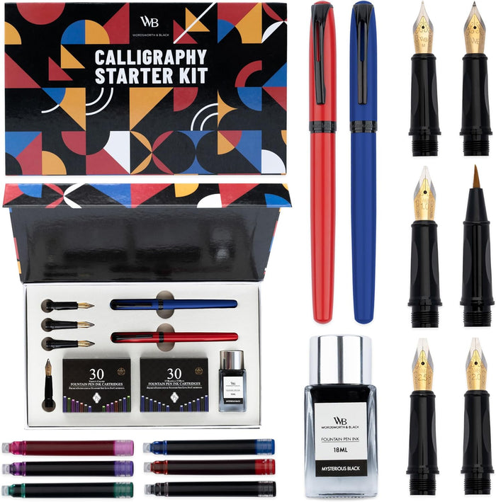 Wordsworth and Black Calligraphy Pen Set