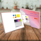 16 x 12 inches Dry Erase Whiteboard, Rose Gold Magnetic Desktop Double-Sided - Image 8
