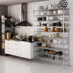 Regal Altair 18" Deep x 54" Wide x 86" Height Wire Shelving Kit | 10-Tier | NSF - Image 2