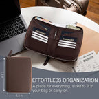 Full Grain Leather Family Passport Holder - Image 5