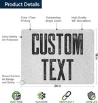 Custom Sign, Custom Street Sign, 11 Font Colors, 13 Font Styles, 4 Hole Options - Image 6