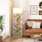 IBUYKE 9 Tier Tree Bookshelf, Floor Standing Wood Bookshelf - Image 4