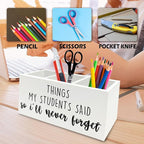 QZQE Teacher Gifts Pen Pencil Holder Organizer - Image 6
