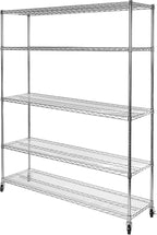 Seville Classics UltraDurable Heavy Duty NSF Solid Steel Wire Rack Storage Unit by SevilleClassics