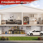 reibii 2400 lbs garage shelving for basement, adjustable, view 11
