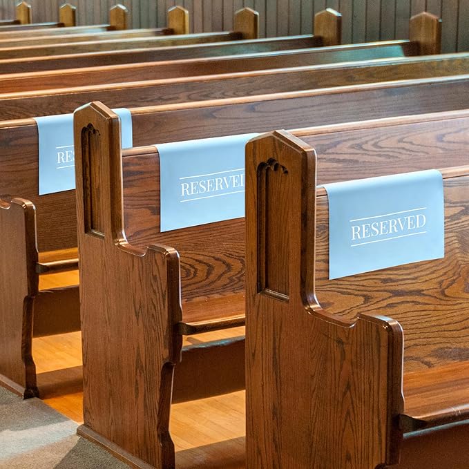 Buryeah 12 Pcs Reserved Seating Signs - Image 7