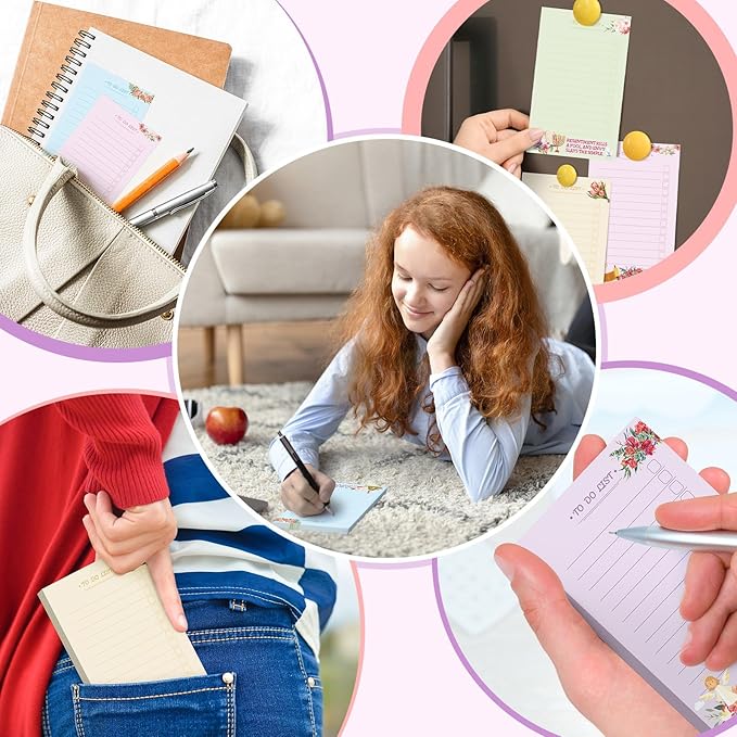 300 Sheets to Do List Notepad Daily Checklist Sticky Notes Cute Undated Memo - Image 6