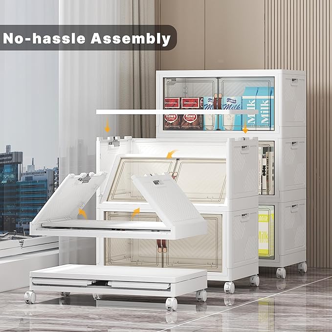 UAMFURI Extra Large Stackable Storage Bins - Image 2