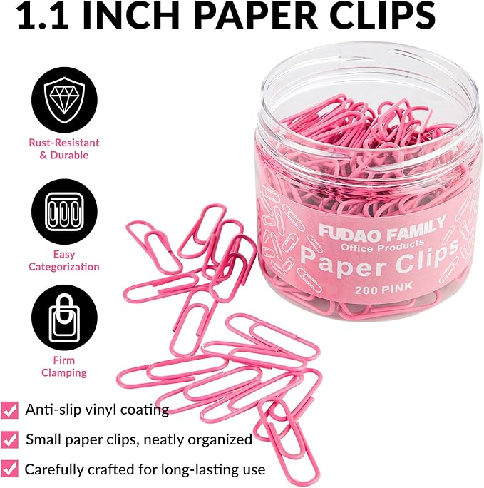 Small Paper Clips, 1.1 Inch Paper Clip - Image 4