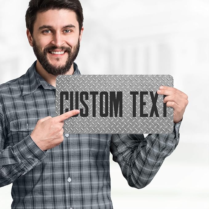 Custom Sign, Custom Street Sign, 11 Font Colors, 13 Font Styles, 4 Hole Options - Image 2