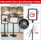 VAIIGO 3 Pack Heavy Duty Sign Holder Stand 11x17 Inch - Image 5
