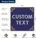 Custom Sign, Custom Street Sign, 11 Font Colors, 13 Font Styles, 4 Hole Options - Image 6