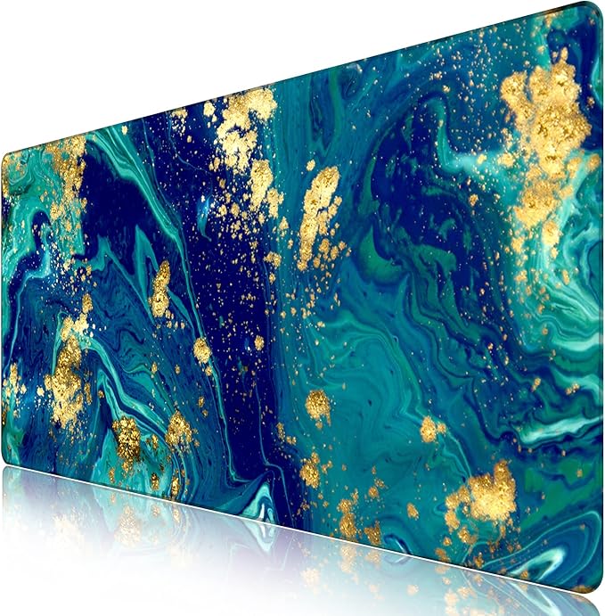 iCasso Extended Gaming Mouse Pad, Large Non-Slip Rubber Base Mousepad by iCasso