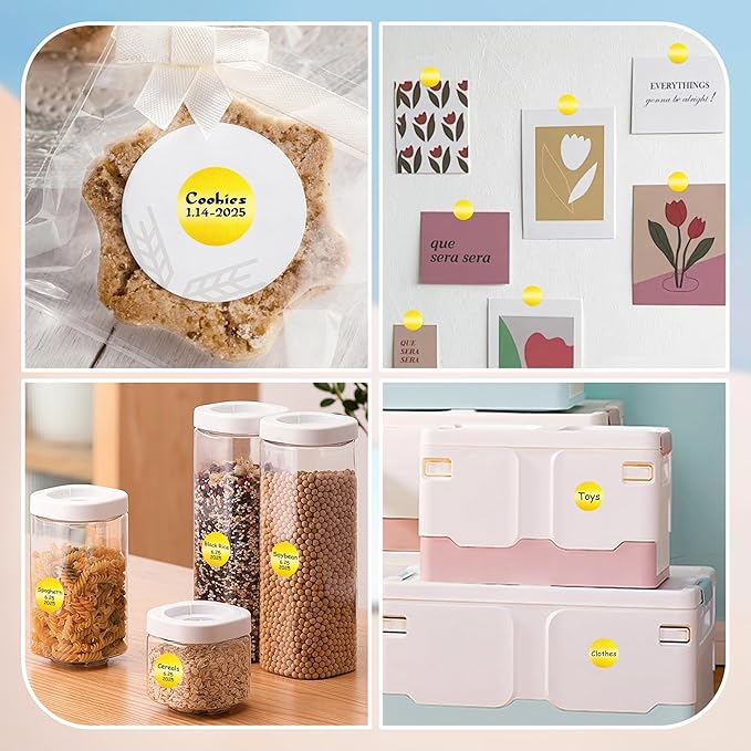1 Inch Round Color Coding Labels, Round Color Dot Labels - Image 7