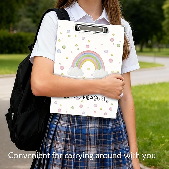 FTKBGHY Rainbow Christian Clipboard - Image 4