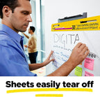 Post-it Super Sticky Easel Pad, 25 x 30 Inches, 30 Sheets/Pad, 6 Pads, Large - Image 7