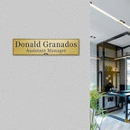 Custom Elegant Office Engraved Name Plate - Image 6