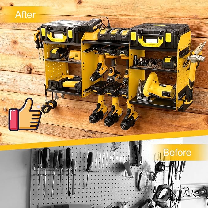 ERVNYNT 3 layers power tool organizer Loads 150lbs - Image 5