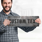 Custom Sign, Custom Street Sign, 11 Font Colors, 13 Font Styles, 4 Hole Options - Image 2
