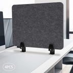ReFocus Raw Clamp-On Acoustic Desk Divider Mounted Privacy Panel Set – Reduce - Image 4