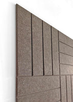 DECORITA Felt Bulletin Board Tiles | Modern Cork Board Alternative | Large Cork - Image 2