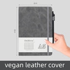 OnMove Notebooks Journal for Women Men 12 Pack Bulk Leather Hardcover - Image 2
