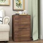 FATIGOS 2 Drawer File Cabinets, Wood File Cabinet - Image 2