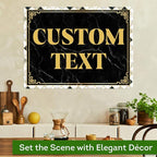 Custom Sign, Custom Street Sign, 11 Font Colors, 13 Font Styles, 4 Hole Options - Image 4