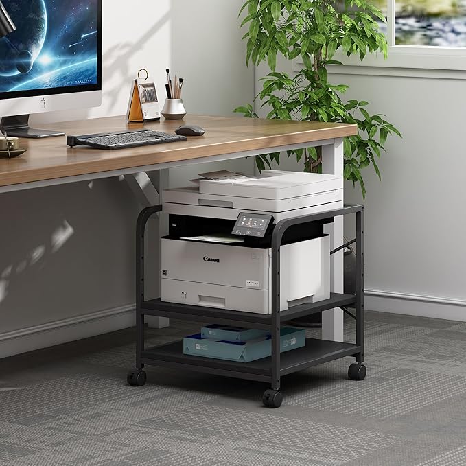 Fannova 2 Tier Under Desk Printer Stand - Image 2