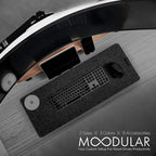 ULTRARM Moodular Wooden Monitor Stand 33.4” Desk Organizer - Image 2