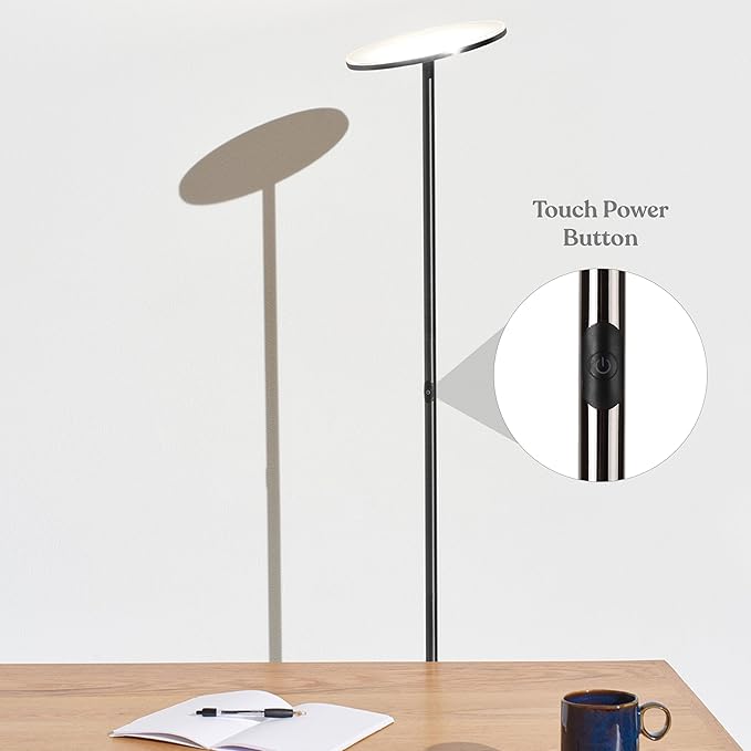 Brightech Sky LED Floor lamp, Torchiere Super Bright Floor Lamp - Image 5