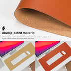 AFIING Leather Desk pad Protector, Large Desk mat - Image 2