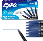 EXPO Wet Erase Markers, Semi-Permanent, Ultra Fine Tip, Organizing by EXPO