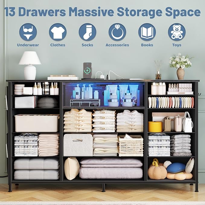 HCHQHS 47 Inch Dresser for Bedroom - Image 3