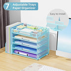 Marbrasse 5-Tier Desk Organizer - Image 4
