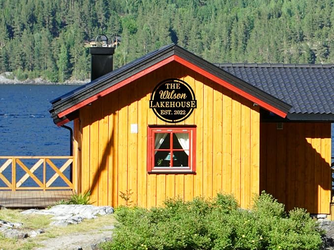 Personalized Lake House Sign - Image 2