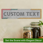 Custom Sign, Custom Street Sign, 11 Font Colors, 13 Font Styles, 4 Hole Options - Image 4