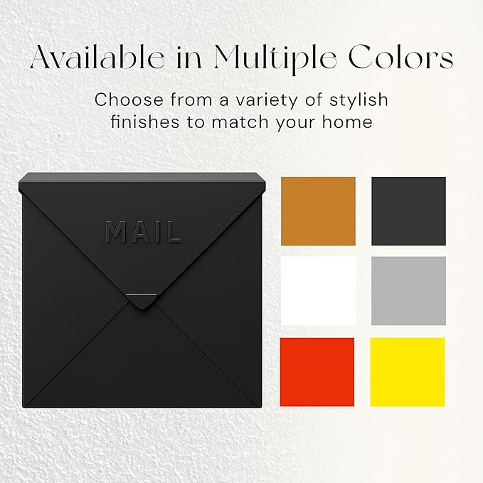 NACH Mailboxes for Outside Wall Mount, Waterproof Mailboxes for Outside - Image 7
