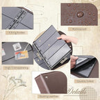 Lewtemi Stamp Collecting Albums Set Stamp Collection Book Include 20 Pages - Image 3