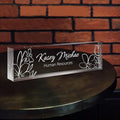 SalaGraphics Custom Engraved Acrylic Name Plates by SalaGraphics