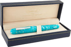 Conklin All American Fountain Pen in Turquoise Serenity – Stub Nib, Artistic - Image 4